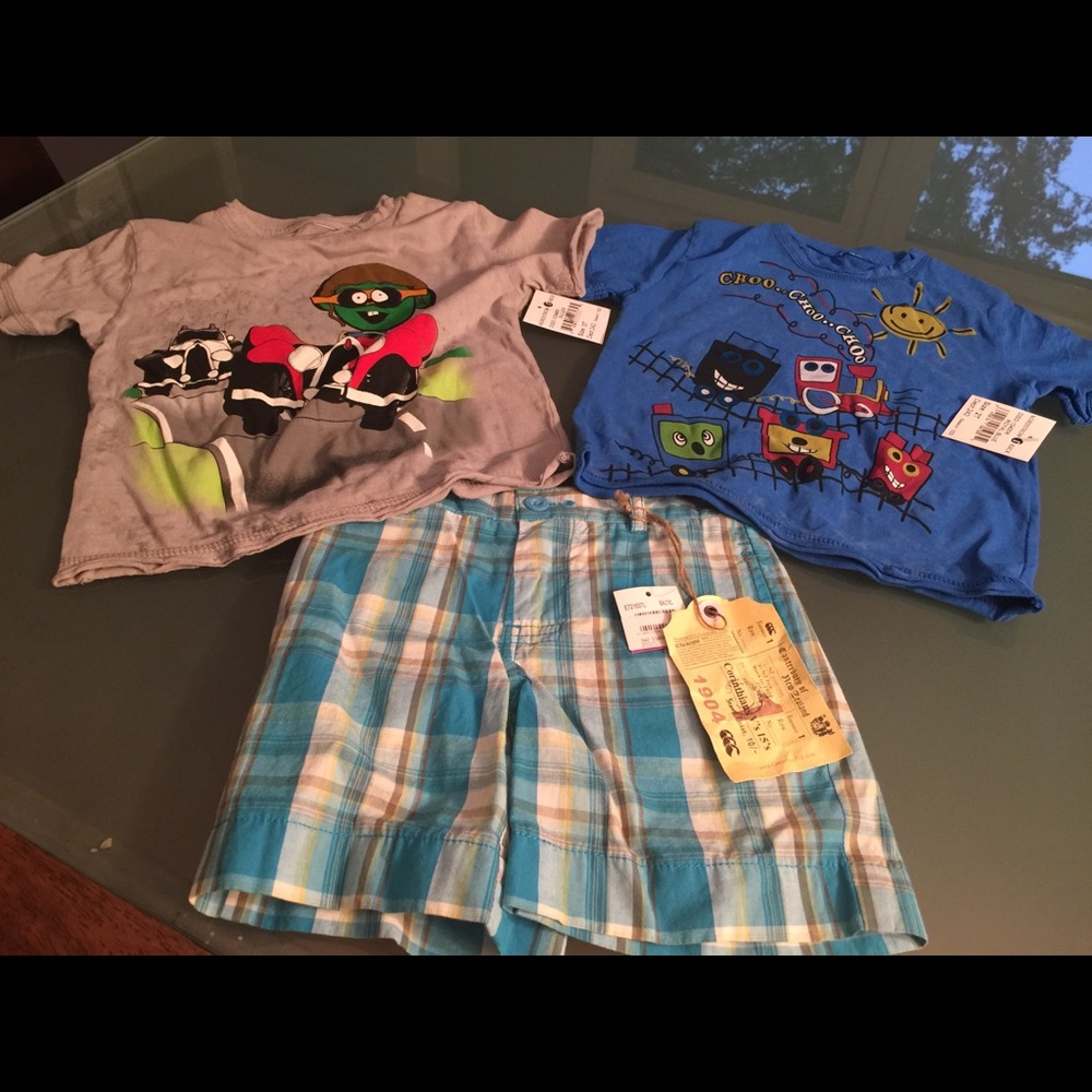 3 Piece Boys Summer Set Sz 2T-3T